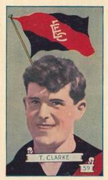 1934 Allen's VFL Footballers #59 Thomas Clarke Front